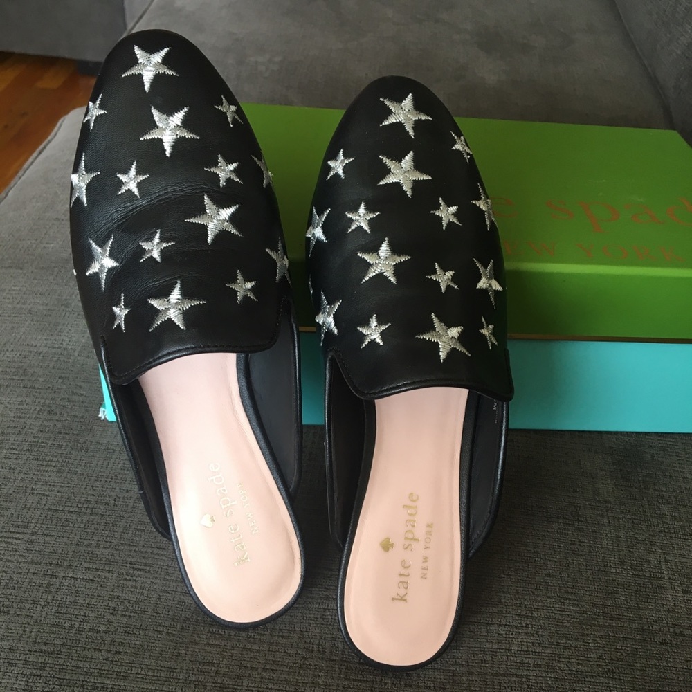Kate Spade Leather Mules